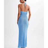 Kyla Floral Crochet Maxi Dress - Endless - UAE Rental and Resale for Women's Fashion