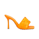 Intrecciato Leather Lido Slide Sandals