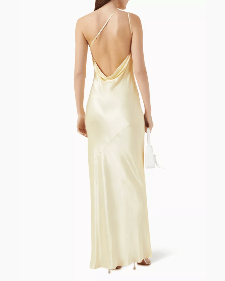 La Lune One-shoulder Maxi Dress - Endless - UAE Rental and Resale for Women's Fashion