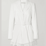Lace And Satin-trimmed Crepe Playsuit - Endless - UAE Rental and Resale for Women's Fashion