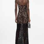 Lace-detail Sweetheart-neck Dress - Endless - UAE Rental and Resale for Women's Fashion