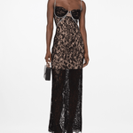 Lace-detail Sweetheart-neck Dress - Endless - UAE Rental and Resale for Women's Fashion