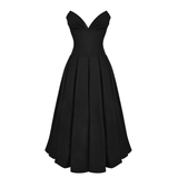 Lady Black Strapless Midi Dress - Endless - UAE Rental and Resale for Women's Fashion