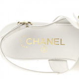 Lambskin CC Thong Sandals - Endless - UAE Rental and Resale for Women's Fashion