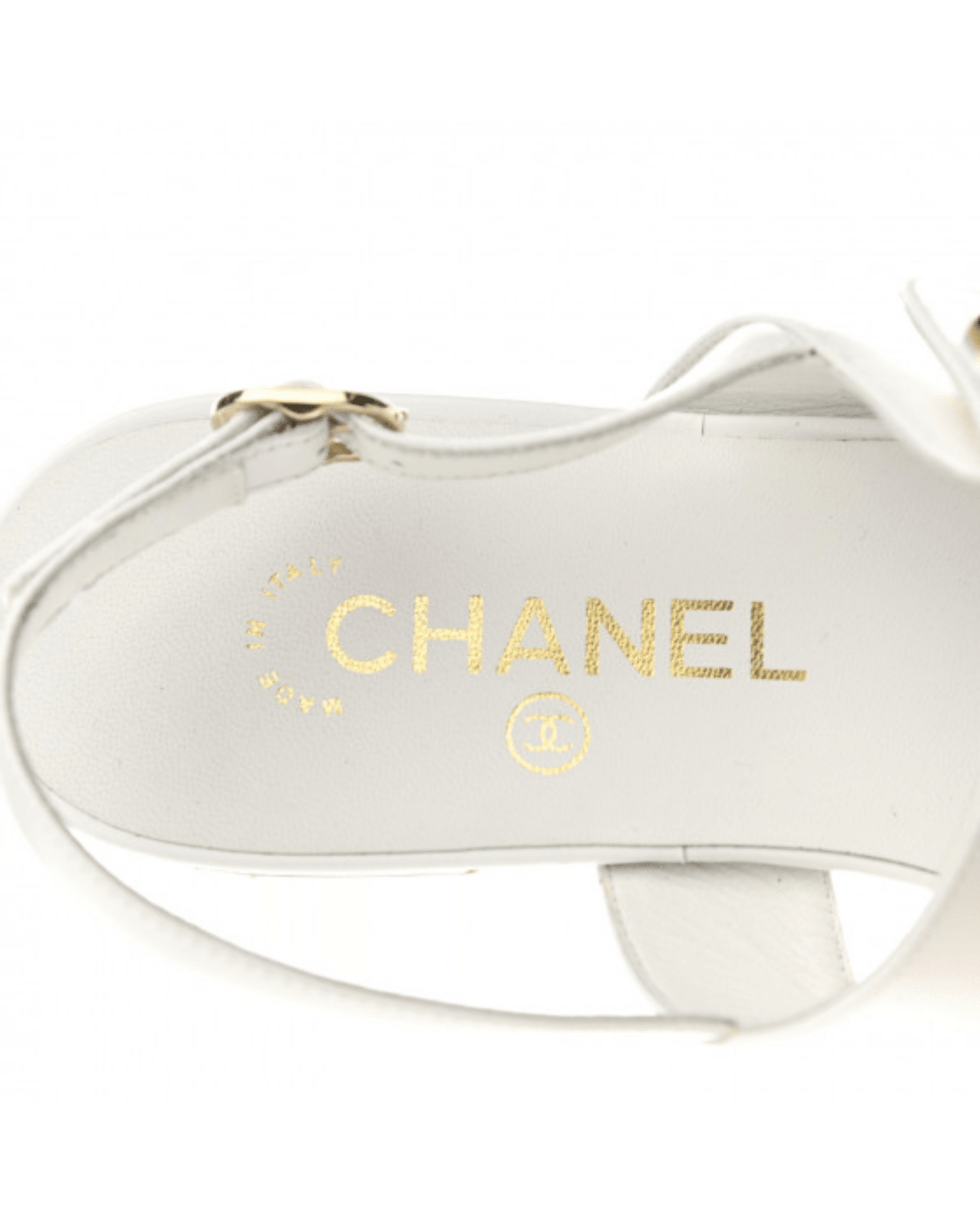 Lambskin CC Thong Sandals - Endless - UAE Rental and Resale for Women's Fashion