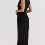 Larelle Plunge Maxi Dress