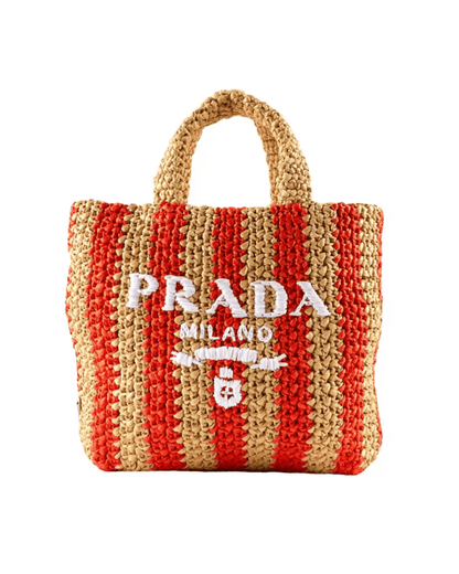 Large Prada Raffia Tote - Endless