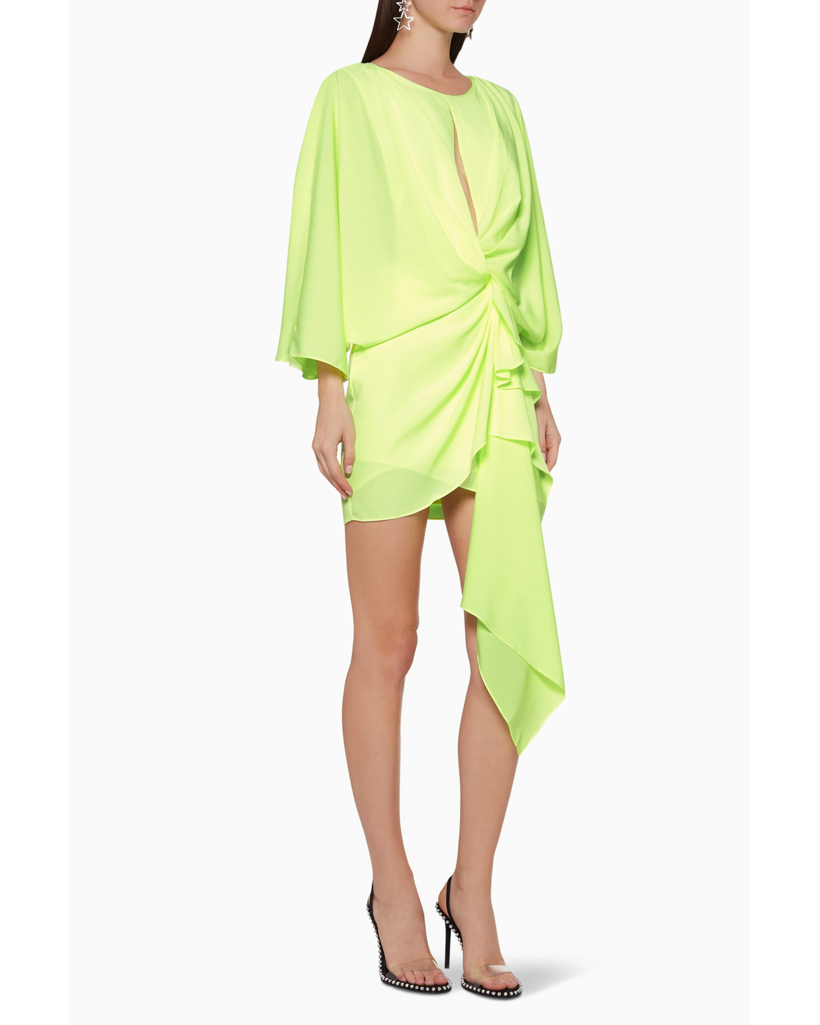 Laurel Knot Detail Mini Dress - Endless - UAE Rental and Resale for Women's Fashion