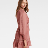 Layla Petite Spliced Dobby Dress - Endless - UAE Rental and Resale for Women's Fashion