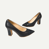Leather Block Heels - Endless - UAE Rental and Resale for Women's Fashion
