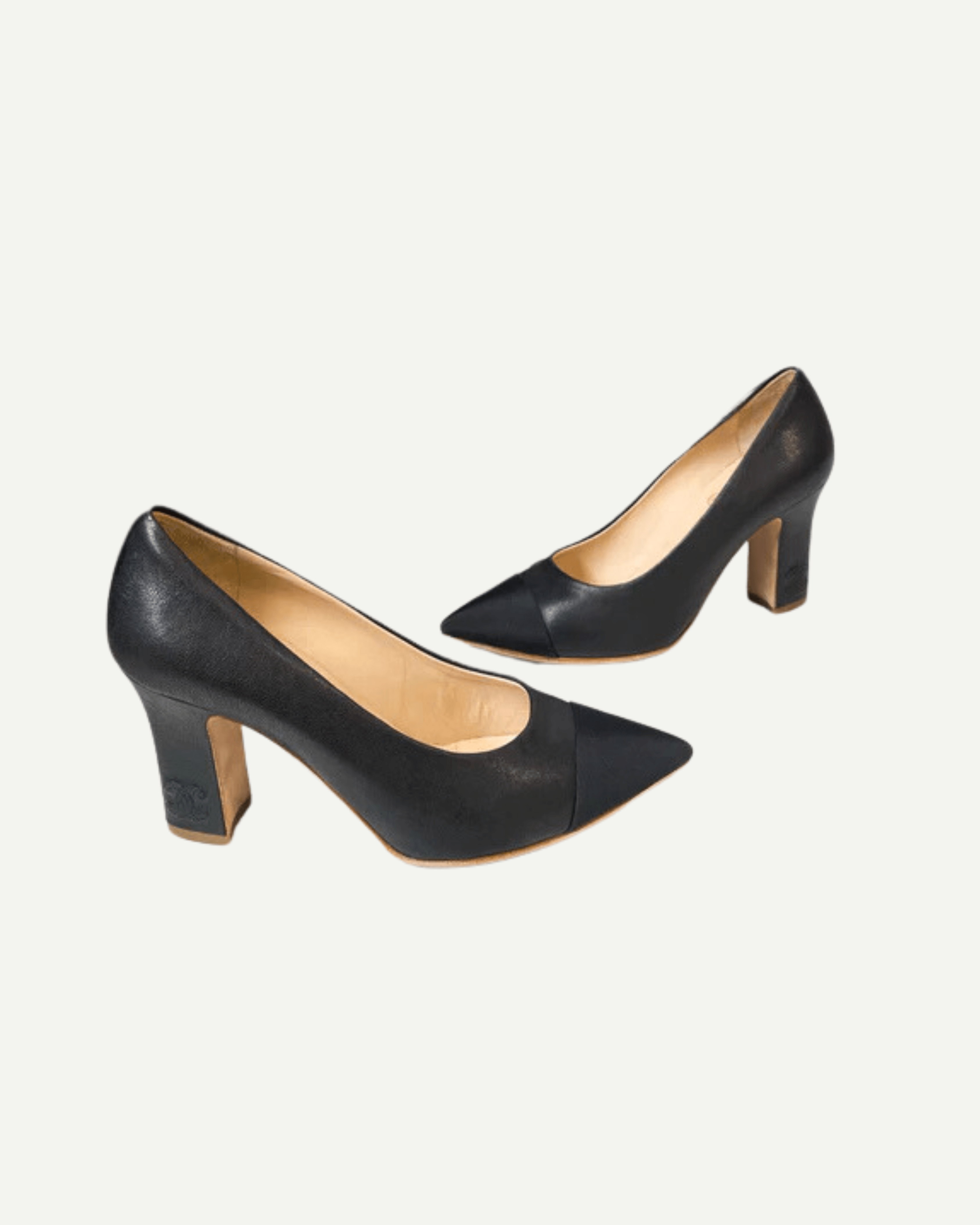 Leather Block Heels - Endless - UAE Rental and Resale for Women's Fashion