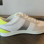 Leather Colorblock Pattern Sneakers - Endless - UAE Rental and Resale for Women's Fashion