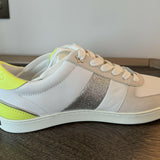 Leather Colorblock Pattern Sneakers - Endless - UAE Rental and Resale for Women's Fashion