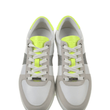 Leather Colorblock Pattern Sneakers - Endless - UAE Rental and Resale for Women's Fashion