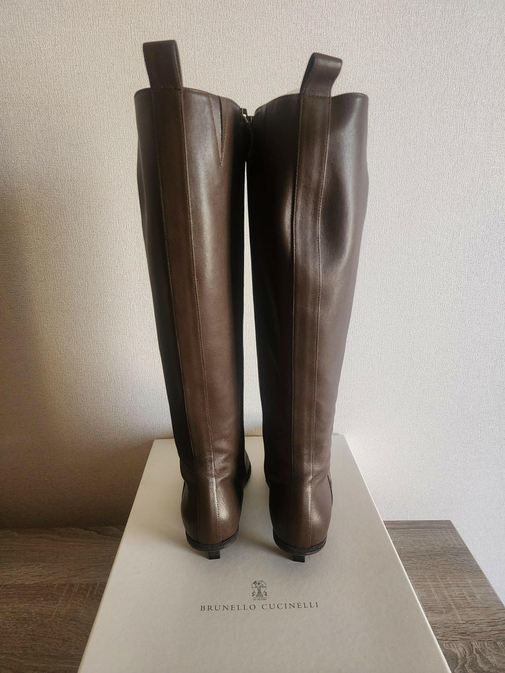 Leather Long Boots - Endless - UAE Rental and Resale for Women's Fashion