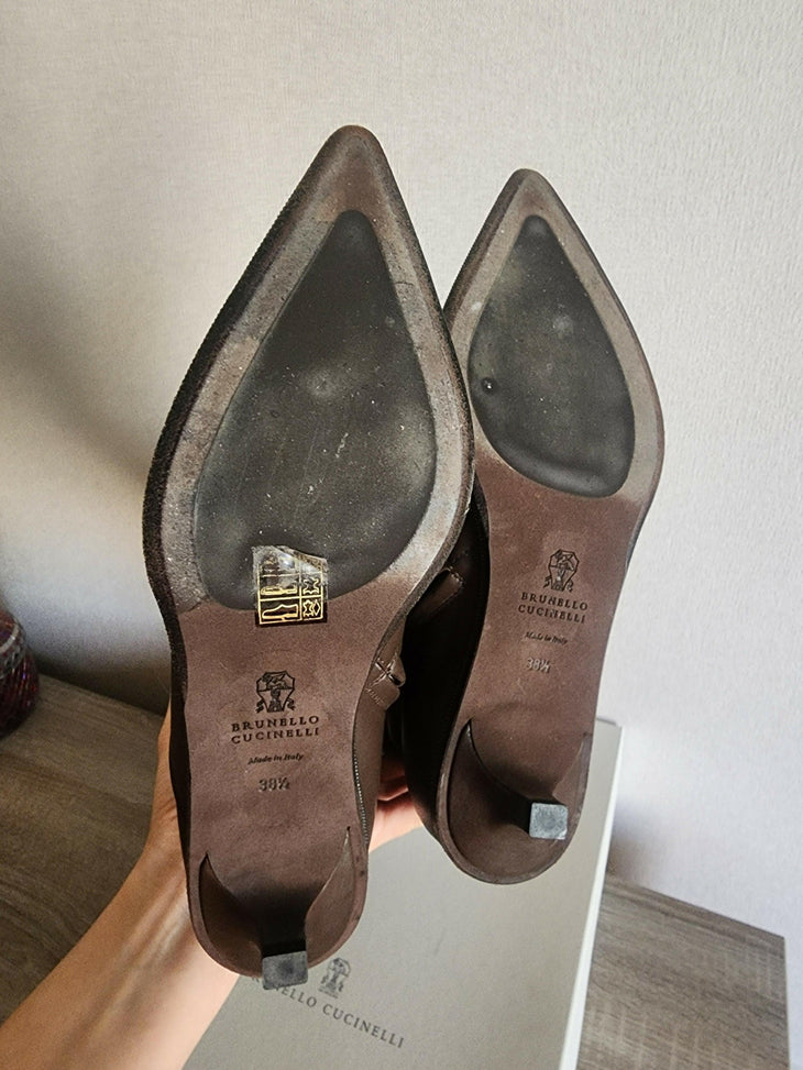 Leather Long Boots - Endless - UAE Rental and Resale for Women's Fashion