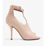 Leather Peep-toe Ankle Boots - Endless - UAE Rental and Resale for Women's Fashion