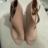 Leather Peep-toe Ankle Boots - Endless - UAE Rental and Resale for Women's Fashion