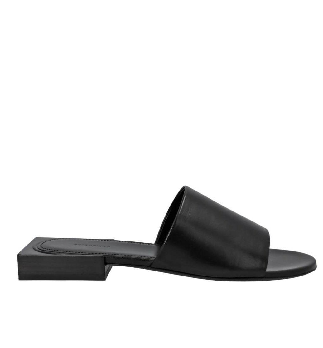 Leather Slide Mule Sandals - Endless