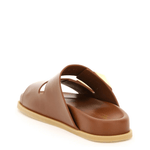 Leather Slip On Slide Sandals - Endless - UAE Rental and Resale for Women's Fashion