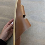 Leather Slip On Slide Sandals - Endless - UAE Rental and Resale for Women's Fashion