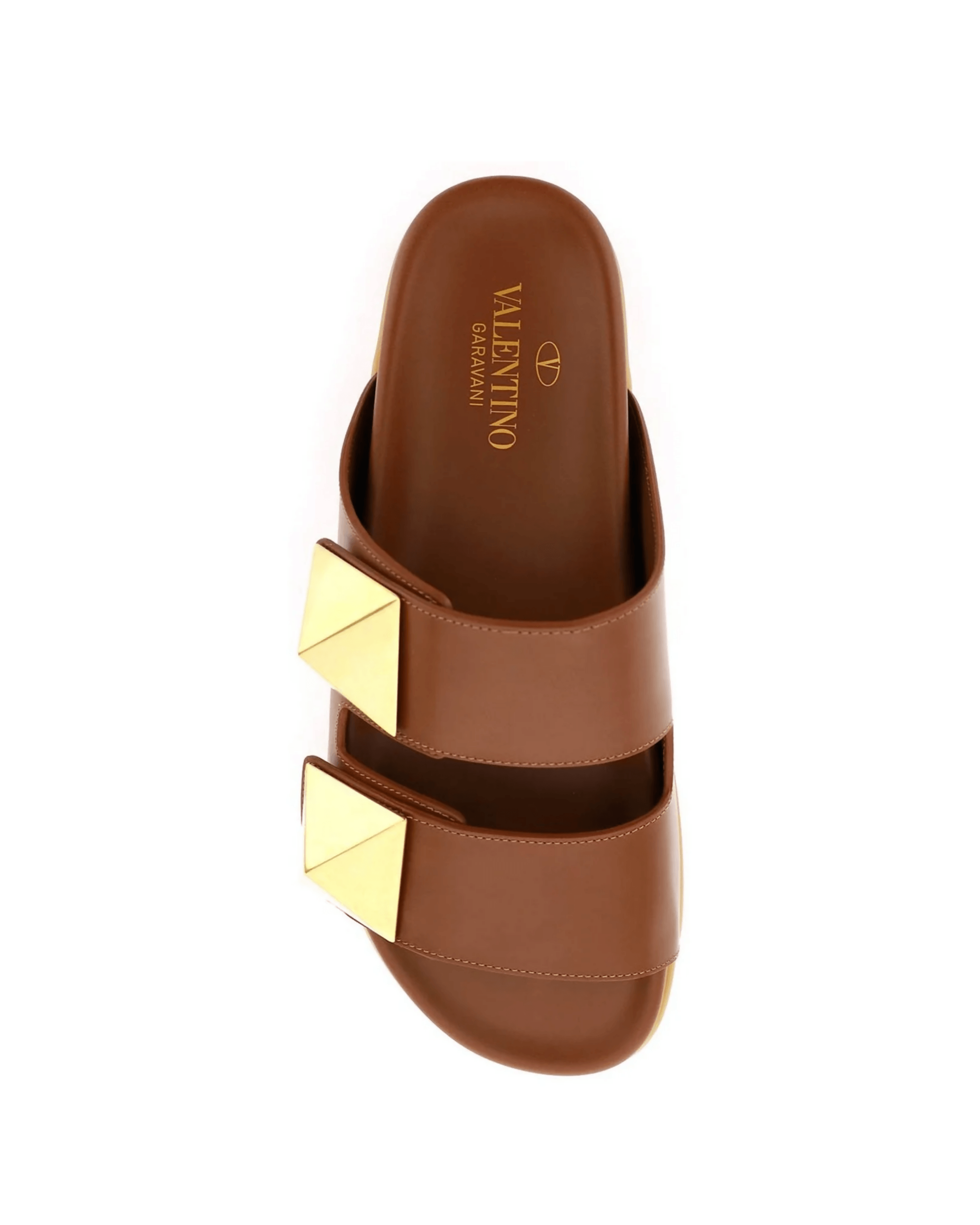 Leather Slip On Slide Sandals - Endless - UAE Rental and Resale for Women's Fashion