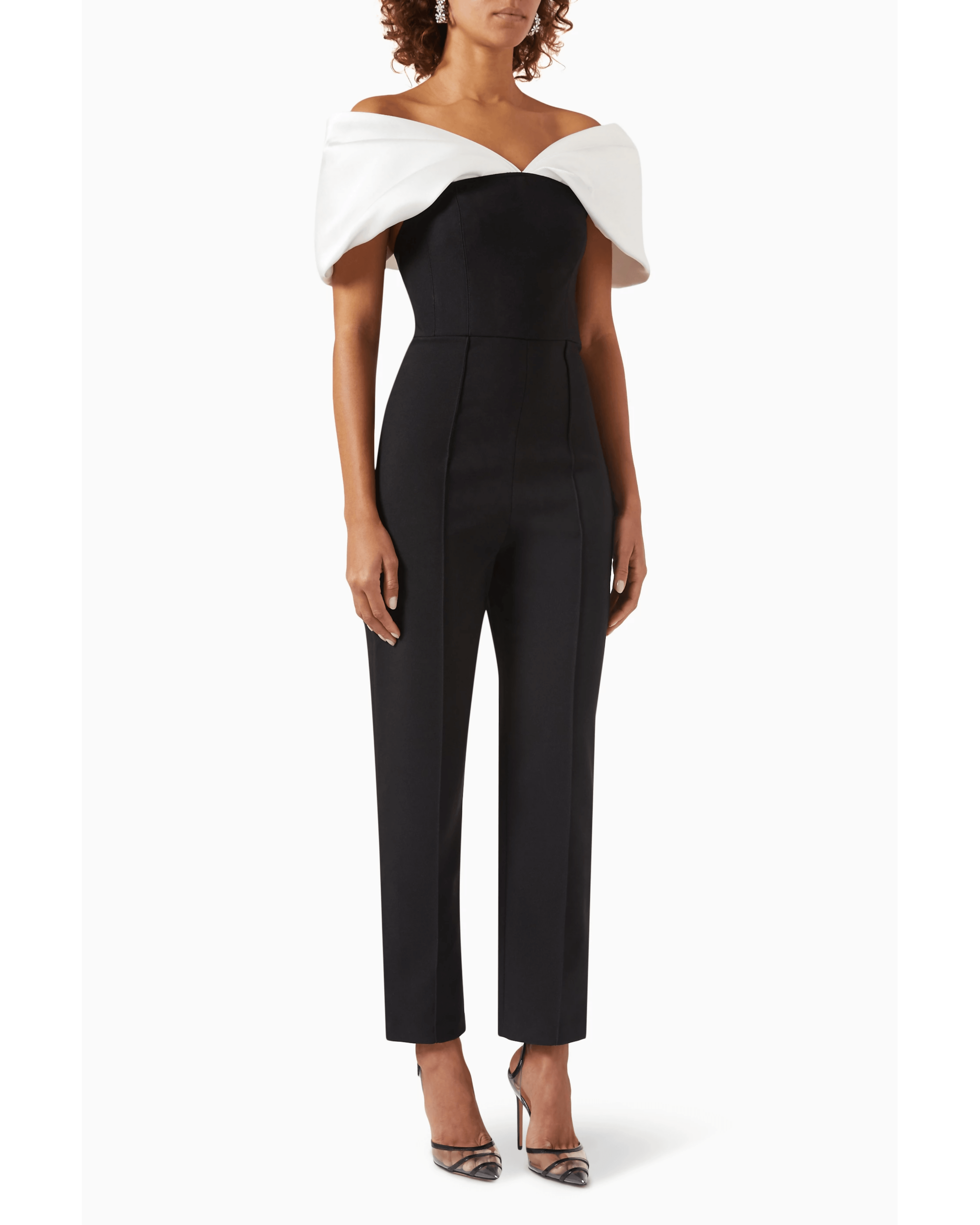 Lena Off-the-shoulders Jumpsuit - Endless - UAE Rental and Resale for Women's Fashion