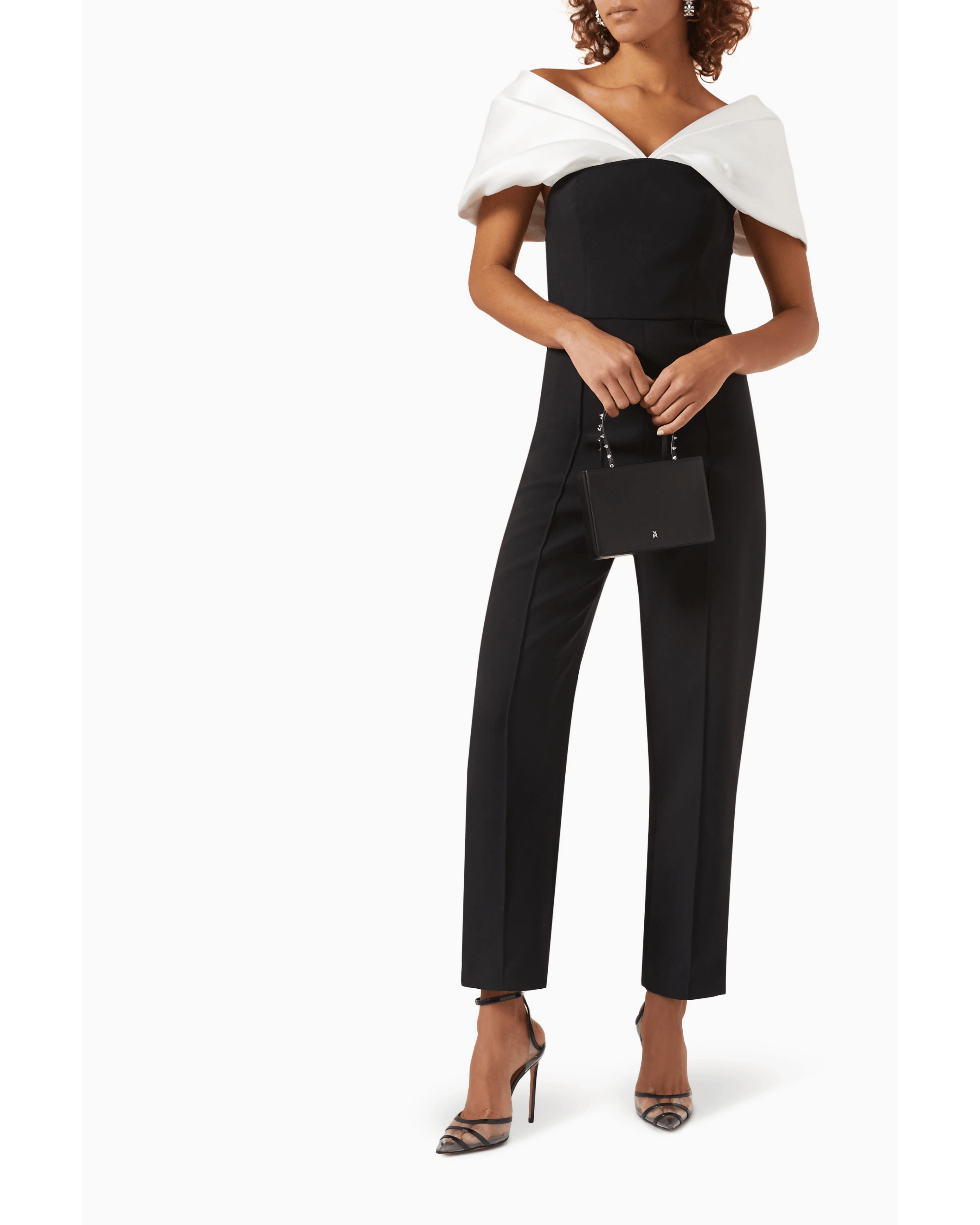 Lena Off-the-shoulders Jumpsuit - Endless - UAE Rental and Resale for Women's Fashion