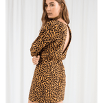 Leopard Print Mini Dress - Endless - UAE Rental and Resale for Women's Fashion
