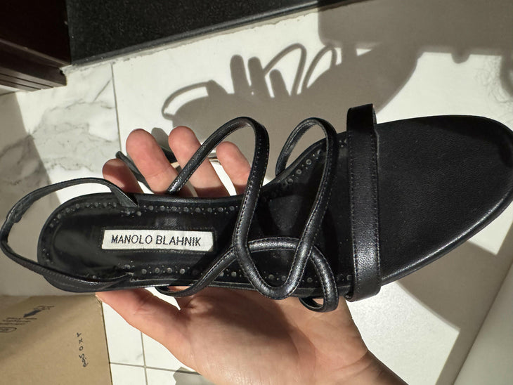 Licenzata 90 Leather Slingback Sandal - Endless - UAE Rental and Resale for Women's Fashion