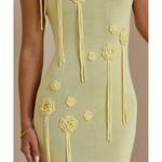 Lilly Maxi Dress Lemon - Endless - UAE Rental and Resale for Women's Fashion