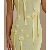 Lilly Maxi Dress Lemon - Endless - UAE Rental and Resale for Women's Fashion