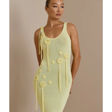 Lilly Maxi Dress Lemon - Endless - UAE Rental and Resale for Women's Fashion