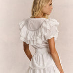 Liv Cotton Ruffled Heritage Dress - Endless - UAE Rental and Resale for Women's Fashion