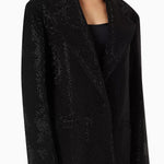 Logo Print Denim Jacket - Endless - UAE Rental and Resale for Women's Fashion