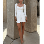 Long Sleeve A-Line Mini Dress - Endless - UAE Rental and Resale for Women's Fashion