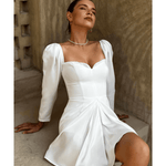 Long Sleeve A-Line Mini Dress - Endless - UAE Rental and Resale for Women's Fashion