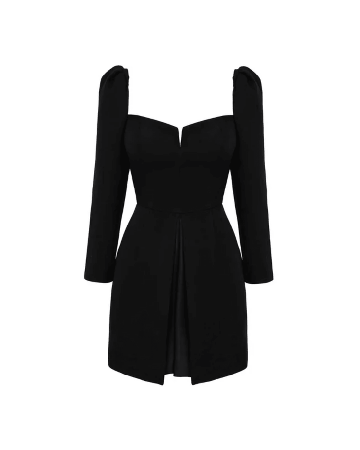 Long Sleeve A-Line Mini Dress - Endless - UAE Rental and Resale for Women's Fashion