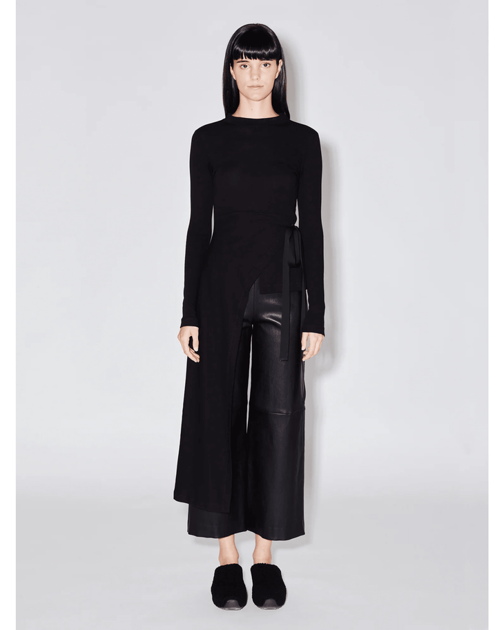 Long Sleeve Split Apron T-Shirt - Endless - UAE Rental and Resale for Women's Fashion