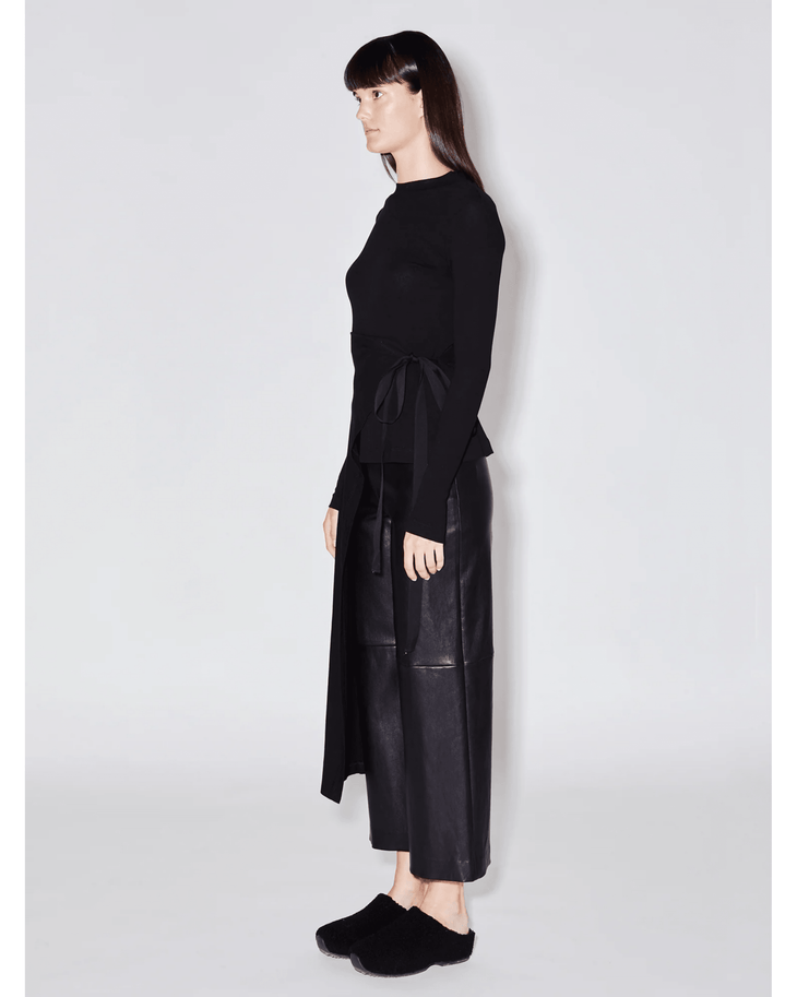 Long Sleeve Split Apron T-Shirt - Endless - UAE Rental and Resale for Women's Fashion