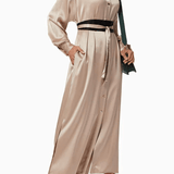 Long Sleeved Maxi Shirt Kaftan - Endless - UAE Rental and Resale for Women's Fashion