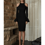 Lori Open Shoulder Bodycon Dress - Endless - UAE Rental and Resale for Women's Fashion