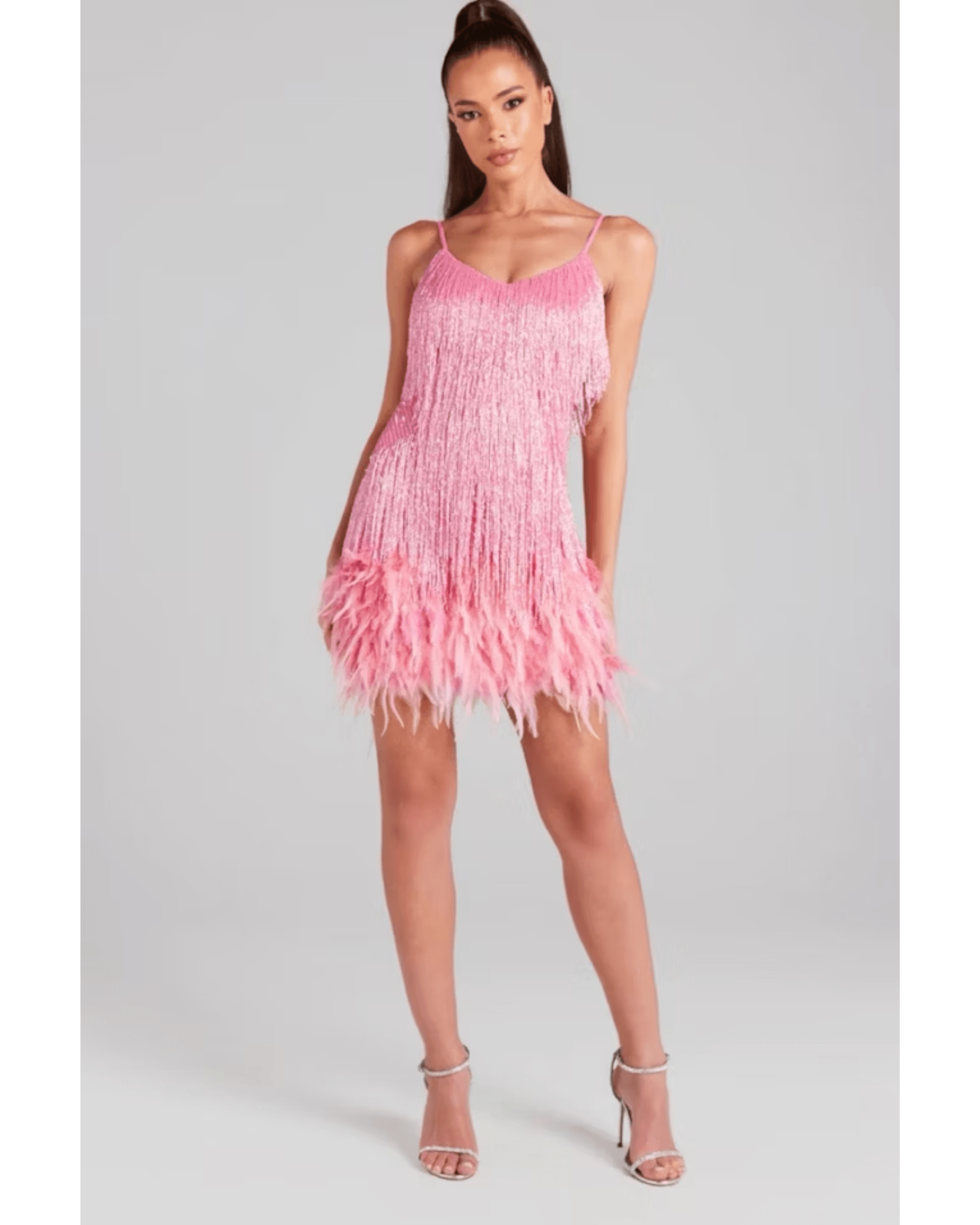 Lottie Pink Dress - Endless - UAE Rental and Resale for Women's Fashion