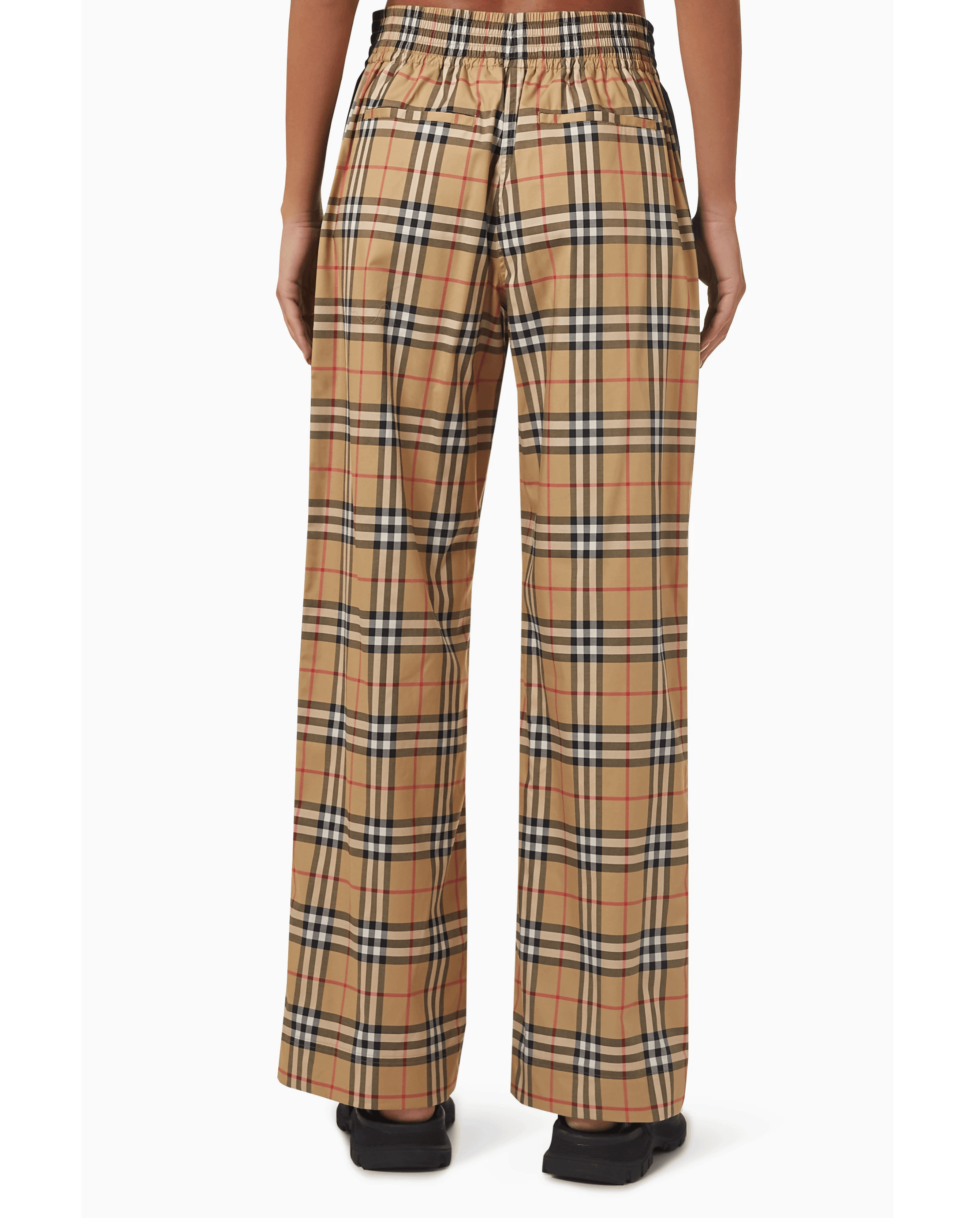 Louane Vintage Check Pants in Stretch-cotton - Endless