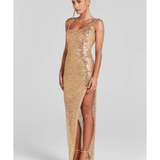 Louisa Gold Dress - Endless - UAE Rental and Resale for Women's Fashion