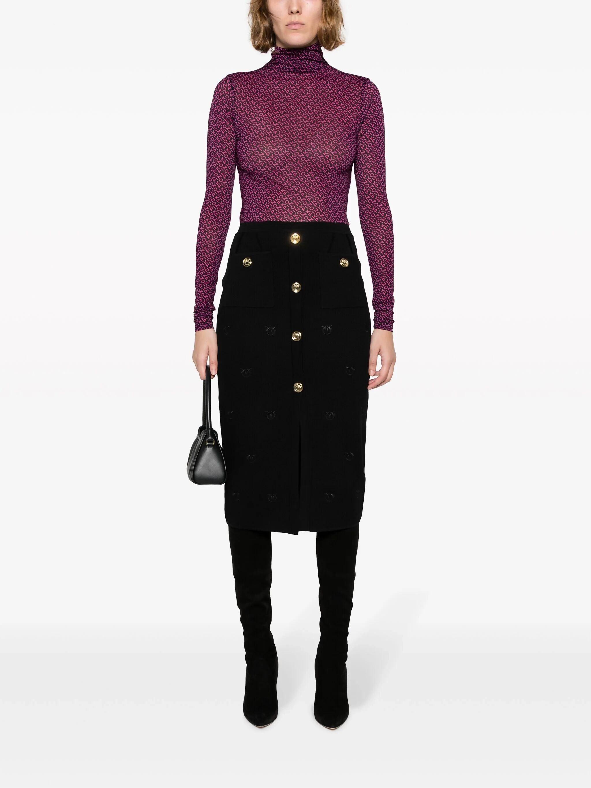 Love Birds Jacquard Midi Skirt - Endless - UAE Rental and Resale for Women's Fashion