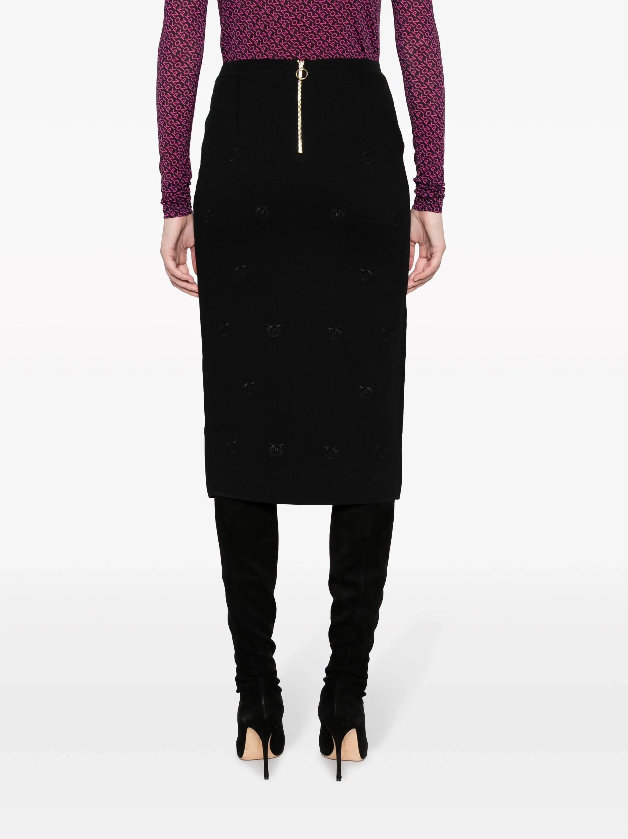 Love Birds Jacquard Midi Skirt - Endless - UAE Rental and Resale for Women's Fashion