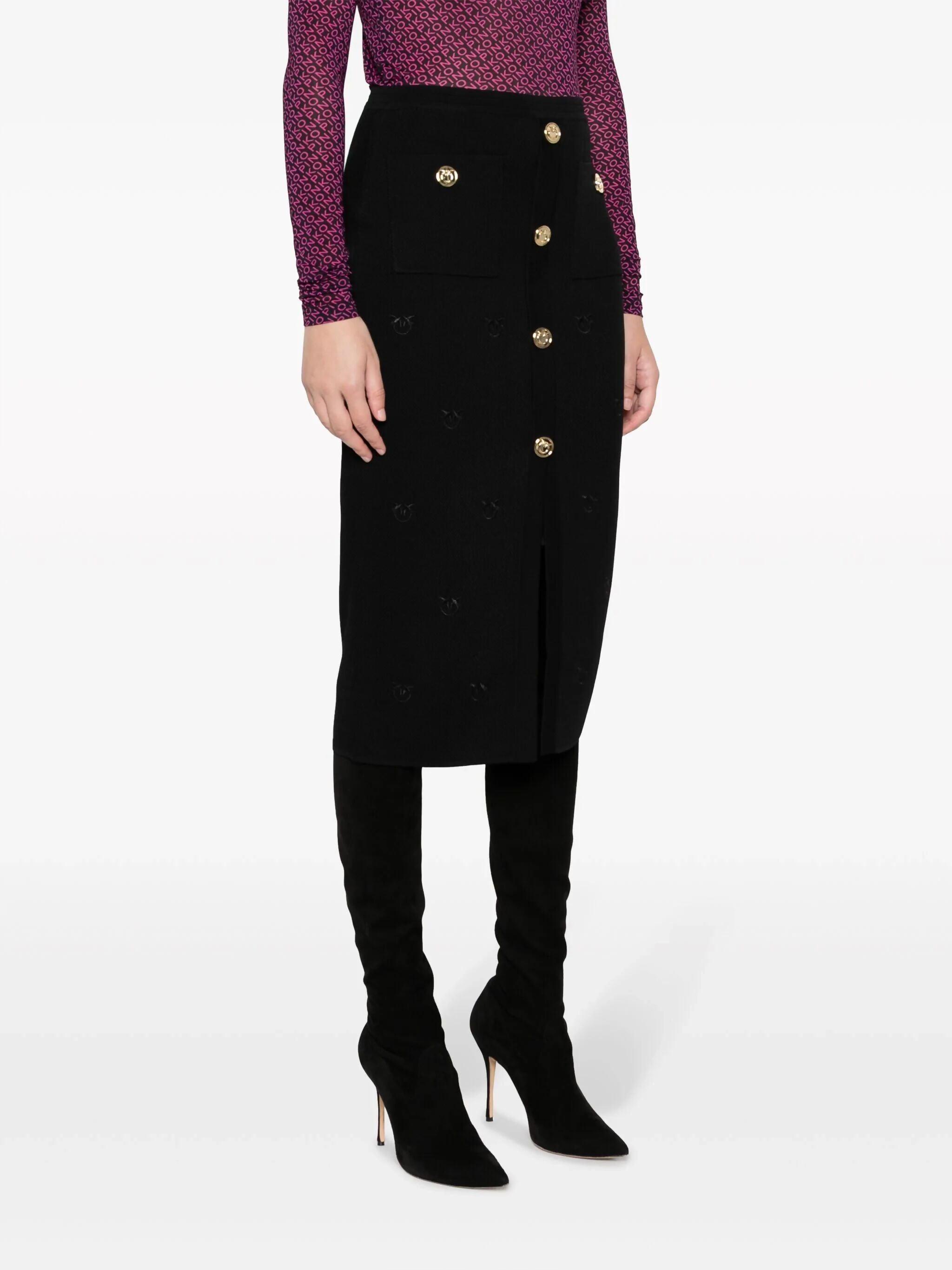 Love Birds Jacquard Midi Skirt - Endless - UAE Rental and Resale for Women's Fashion
