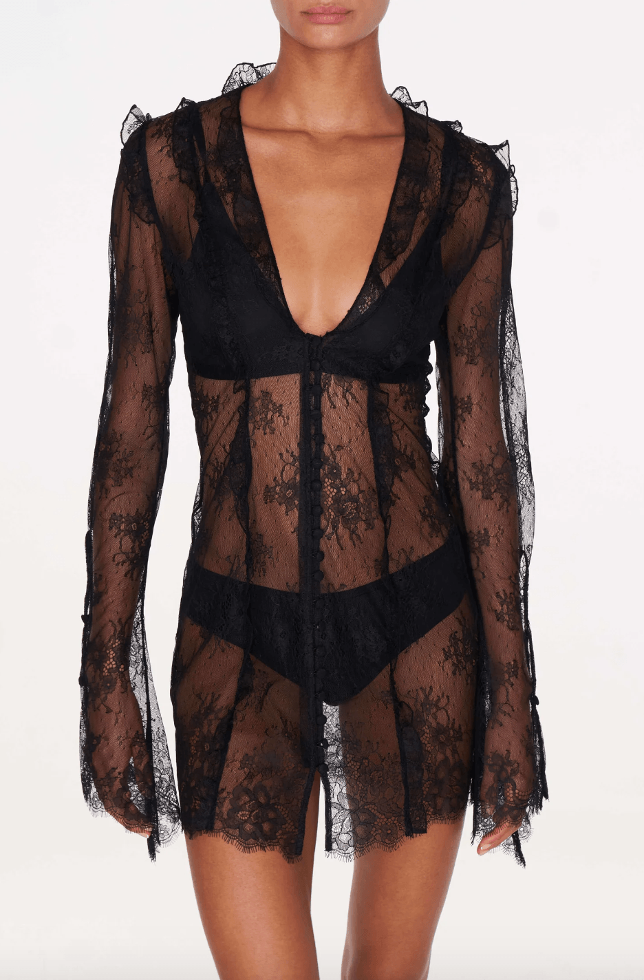 Luana Lace Mini Dress - Endless - UAE Rental and Resale for Women's Fashion