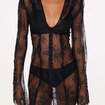 Luana Lace Mini Dress - Endless - UAE Rental and Resale for Women's Fashion